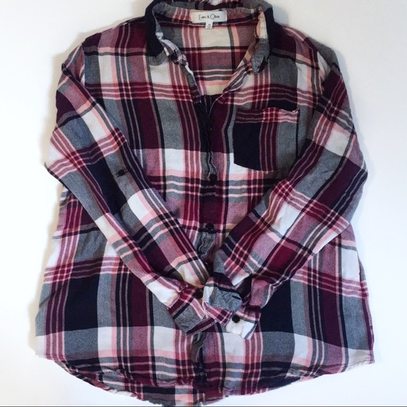 Anthropologie Tops - Anthropologie • Eden & Olivia Flannel Shirt